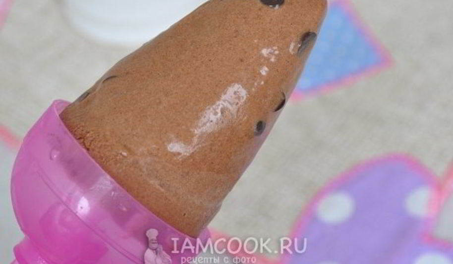 Рецепт шоколадного мороженого с дропсами