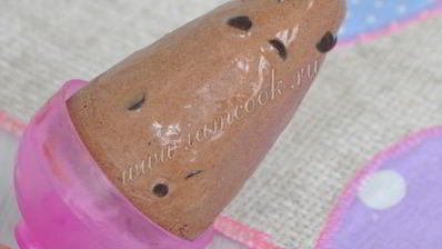 шоколадное мороженое с дропсами