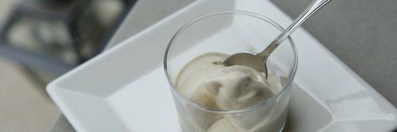 Сливочно-кофейное мороженое