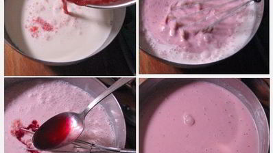 сливочное мороженое с запеченной клубникой и медом