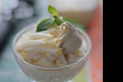 Сырное мороженое