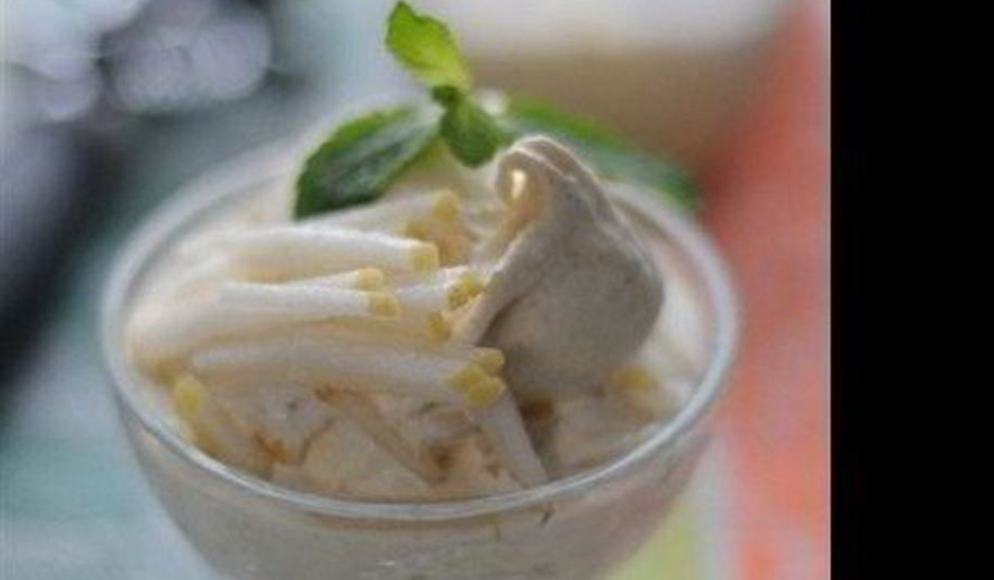 Рецепт сырного мороженого