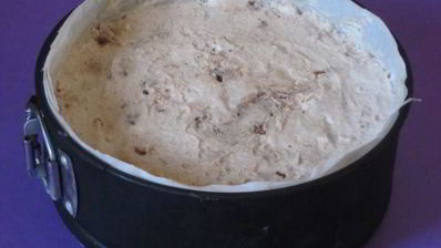 торт-мороженое с безе