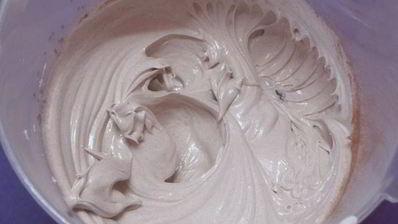 торт-мороженое с безе