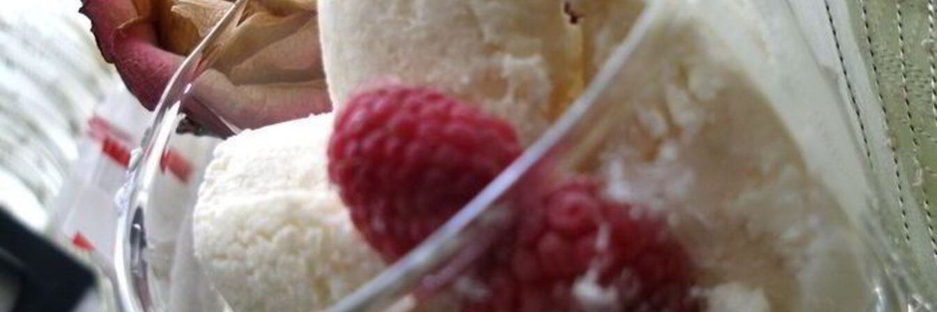 Творожно-банановое мороженое