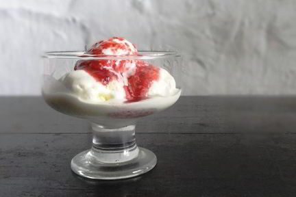 Творожное мороженое