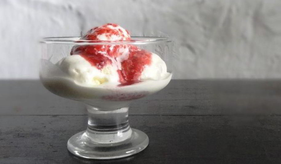 Рецепт творожного мороженого