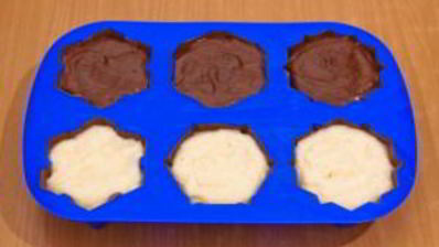 ванильно-шоколадное мороженое в шоколадной глазури