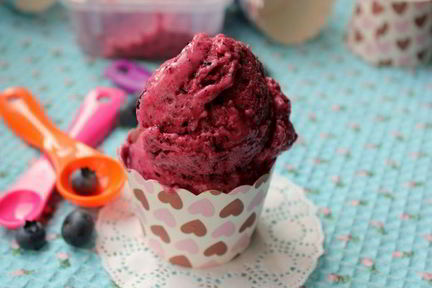 Веганское мороженое