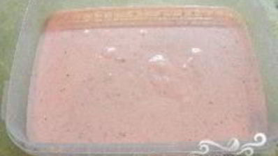 земляничное мороженое