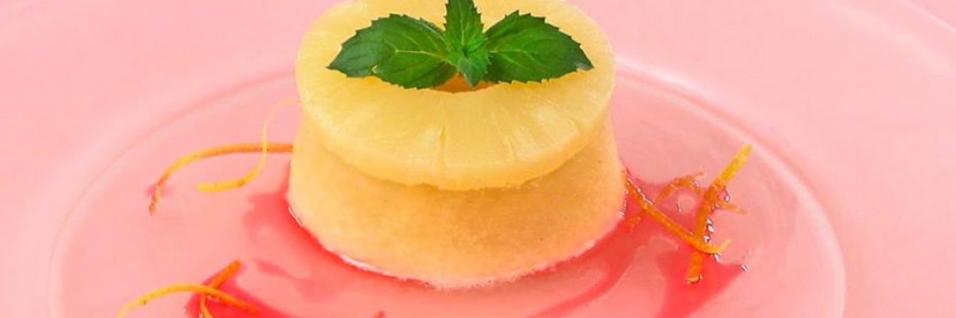 Ананасовый мусс