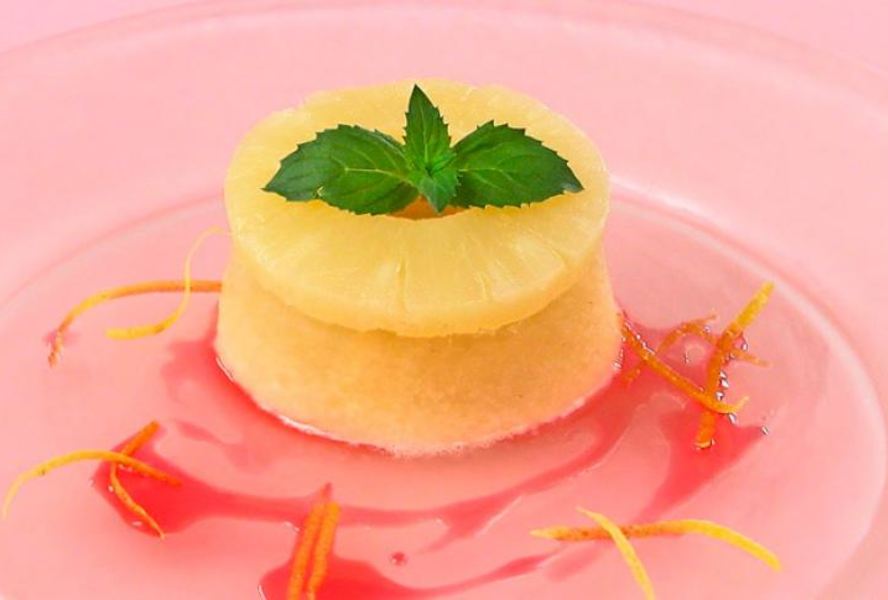 Ананасовый мусс