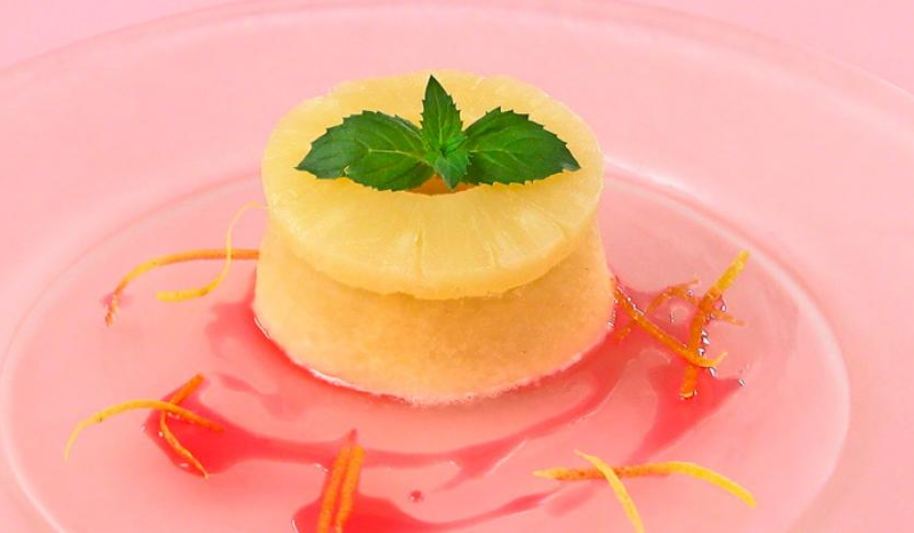 Рецепт ананасового мусса