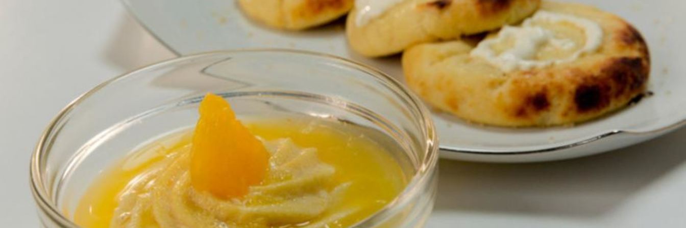 Апельсиновый мусс с манной крупой