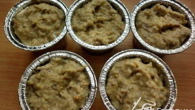 баклажаново-грибной мусс