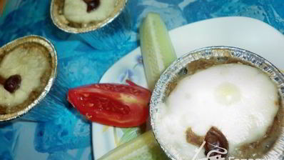 баклажаново-грибной мусс