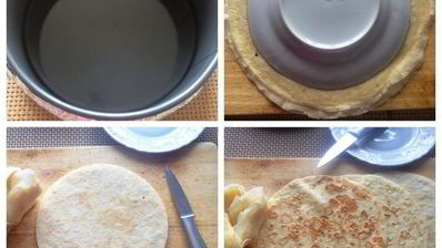 блинный чизкейк со сливочно-рыбным муссом