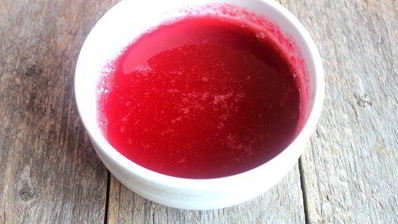 бруснично-черничный мусс