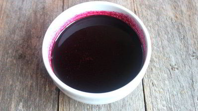 бруснично-черничный мусс