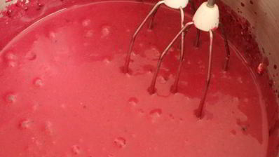 бруснично-черничный мусс