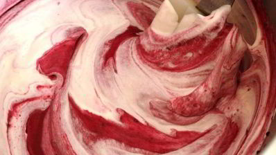 бруснично-черничный мусс