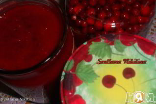 Брусничный мусс