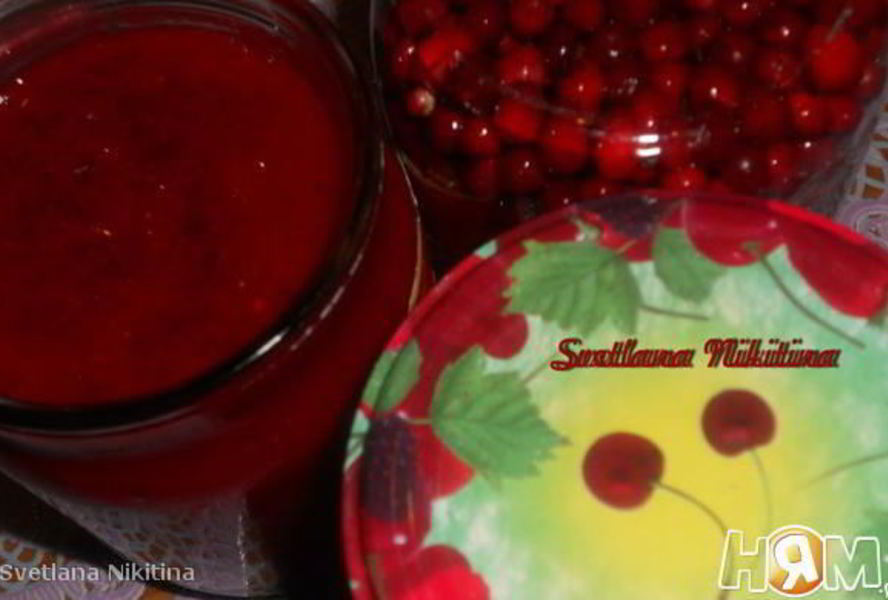 Брусничный мусс