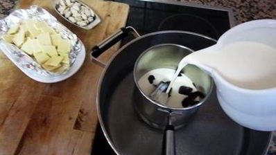 двойной шоколадный мусс