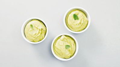 фисташковый мусс с авокадо