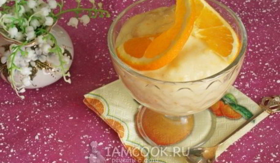 Рецепт фруктового мусса на сыворотке