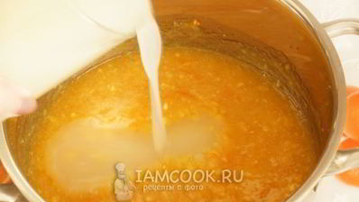 фруктовый мусс на сыворотке