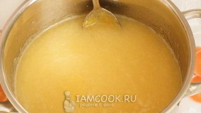 фруктовый мусс на сыворотке