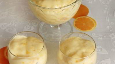 фруктовый мусс на сыворотке