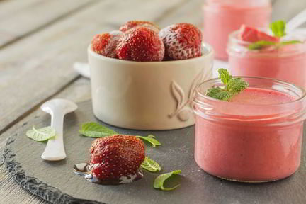 Клубничный мусс