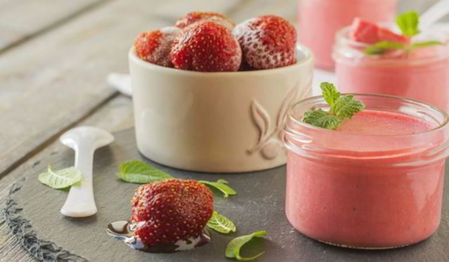 Рецепт клубничного мусса