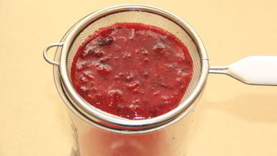 клюквенный муссовый десерт