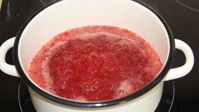 клюквенный муссовый десерт