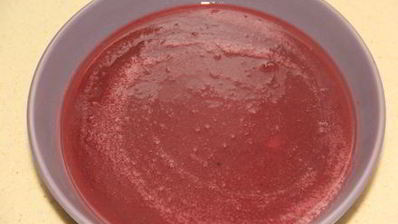 клюквенный муссовый десерт