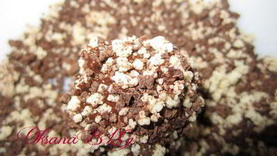 конфеты с черничным муссом