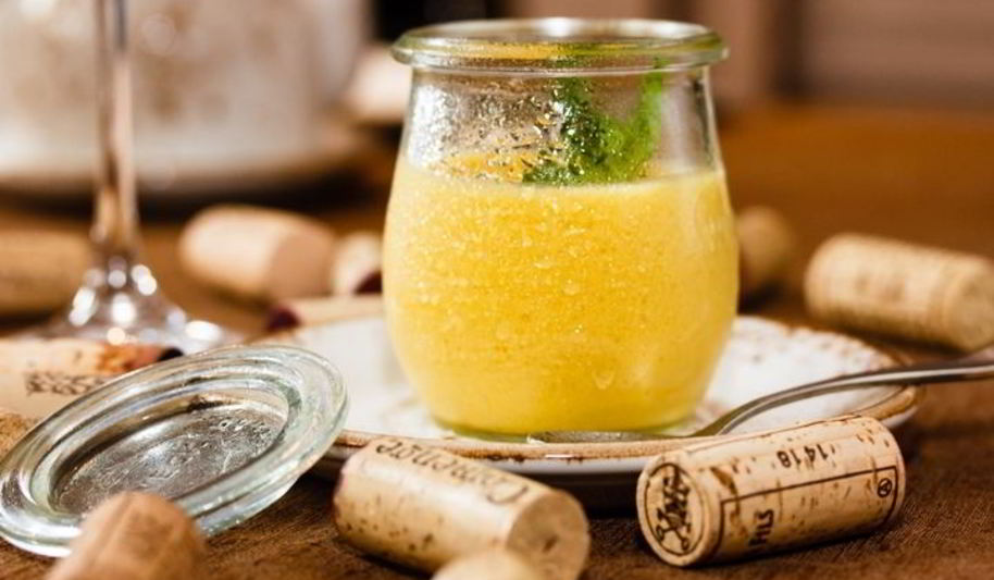 Рецепт легкого мусса из манго