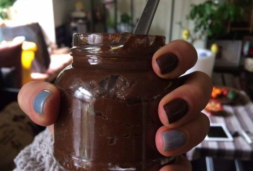 Ленивый шоколадный мусс из авокадо