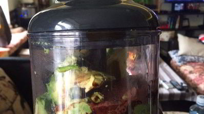 ленивый шоколадный мусс из авокадо