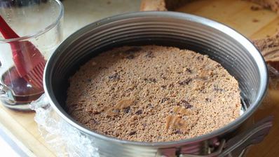 лимонно-шоколадный муссовый торт