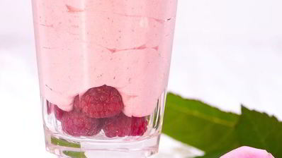 малиновый мусс с ароматом розы