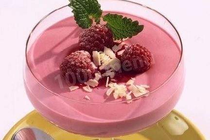 Малиновый мусс