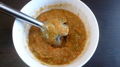 мусс из баклажанов