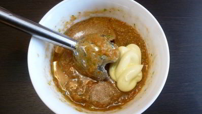 мусс из баклажанов