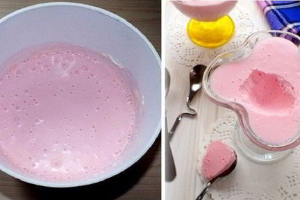 Мусс из киселя