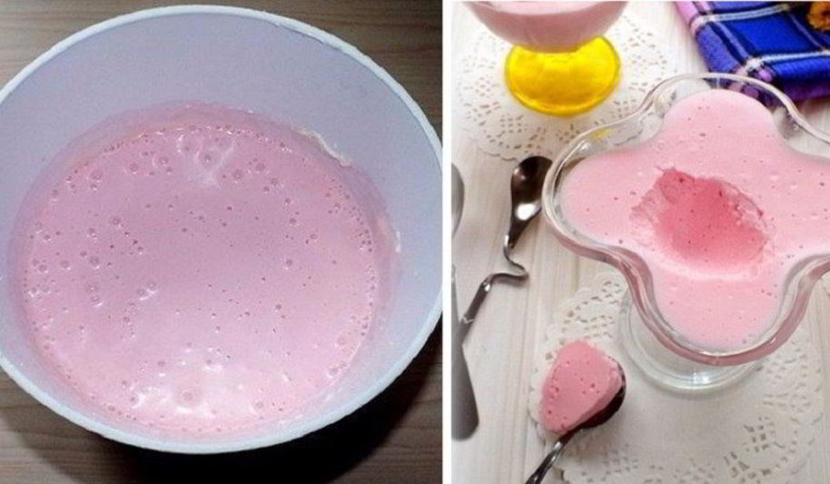 Рецепт мусса из киселя