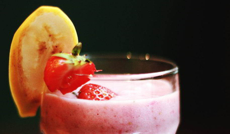 Рецепт мусса из клубники и бананов